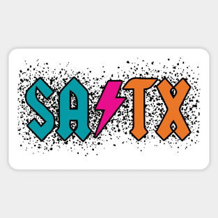 SATX Retro Rocker Style Sticker